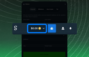 Stake Nigeria process of withdrawing funds from an account in the most convenient and safe way instruction step 3